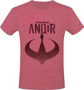 Star Wars T-Shirt Herren Andor 2 - Incognito rot meliert S