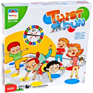 Malplay Twist Fun | Párty hra pre rodiny a deti | Hračka na cesty | Spoločenská hra pre celú rodinu od 3 rokov