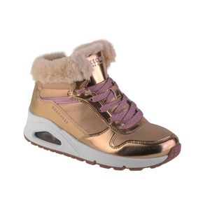 Skechers Uno - Cozy On Air - Rosa / Gold Synthetik Größe: 34 Normal