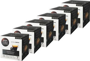 Nescafé Dolce Gusto Espresso Intenso, Stark, Kaffee, Kaffeekapsel, 6er Pack, 6 x 16 Kapseln Nescafé Dolce Gusto Espresso Intenso, Stark, Kaffee, Kaffeekapsel, 6er Pack, 6 x 16 Kapseln