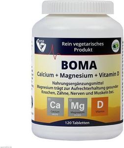 Vápník+hořčík+vitamín D tablety 120 kapslí
