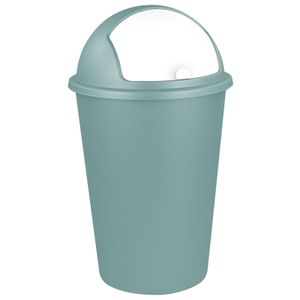 Abfalleimer 50L mintgrün Mülleimer Abfallsammler Müllsammler Abfallbehälter