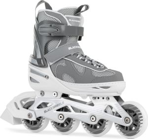 Inline korčule Blackwheels Flex Pro sivé kolieskové korčule v 4 veľkostiach 38-41