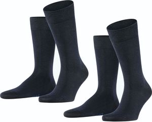 2er Pack FALKE Happy Socken Herren dark navy 47-50