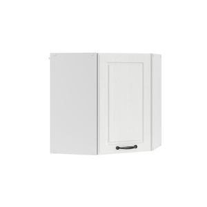 Vicco Eckhängeschrank R-Line, 57 cm, Weiß Landhaus/Weiß