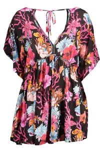 DESIGUAL Kleid Damen Textil Schwarz SF12567 - Größe: L