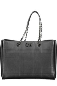 Calvin Klein Fantastic Damen Handtasche 35X27X14cm Schwarz Farbe: Schwarz, Größe: UNI