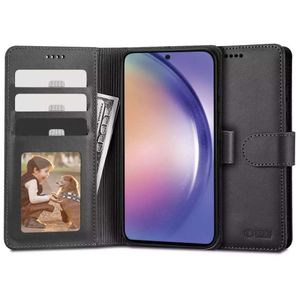 Etui Na Telefon Wallet Case Portfel Do Samsung Galaxy A54 5G Zamykane Na Magnes Czarne