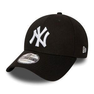 New Era - MLB New York Yankees Essential 39Thirty Cap - Schwarz-Weiß Größe: M-L