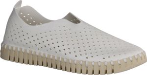 Ilse Jacobsen Tulip Damenslipper, Synthetik, Weiß, Mokassins, Wechselfußbett - Damenschuhe Top Trends, Weiß