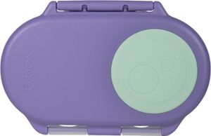Snackbox für Kinder Box für Snacks Schulessen, Lilac Pop, b.box