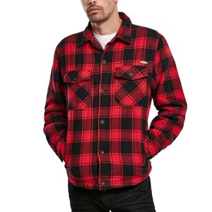 Bunda Brandit Lumberjacket red/black - XL