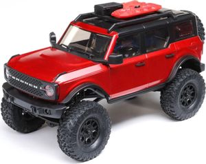 Axial AXI00006T1 SCX24 2021 Ford Bronco 1/24 4WD Truck RTR, Red