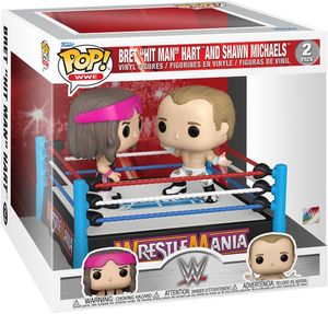 WWE - Bret Hart vs Shawn Michaels - Funko Pop! Vinyl Figur