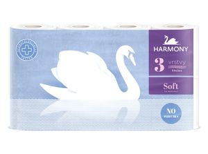 Toaletný papier 3-vrstvový HARMONY SOFT – 8ks 30355