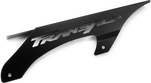 Ochranný kryt reťaze kompatibilný s Honda XL 600 V Transalp BJ 1987-99 / XL 650 V Transalp BJ 2000-04 Logo čierne