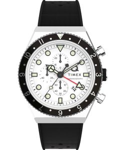 Timex Chronograph 'Q Gmt Chrono' Herren Uhr  TW2V70100