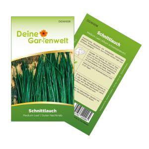 Schnittlauch Polyvert Samen - Allium schoenoprasum - Schnittlauchsamen - Kräutersamen - Saatgut für 300 Pflanzen