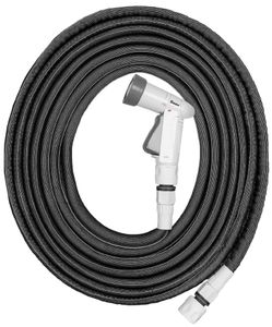 Bradas Gartenschlauch-Set TWIST HOSE flexibel 7,5 - 15 m grau