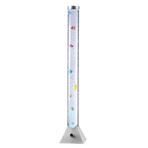 LED Deko Stehlampe, Wassersäule, Deko-Fische, Höhe 120 cm