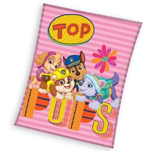 Top Pups | Fleece-Decke  | 110 x 140 cm | Paw Patrol | Kuscheldecke