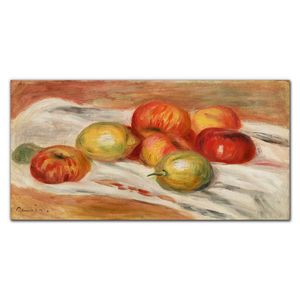 Coloray Obrázek vytištěný na plátně 140x70cm Umělecké tisky Nástěnné umění na plátně Malba na plátno - Ovocná jablka
