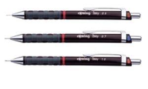 ROTRING Tikky sada 3 tužek s jemným olovem a barevným kódem