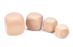 Set von 100 Holzwürfeln (Würfel), Größe: groß (25 mm)