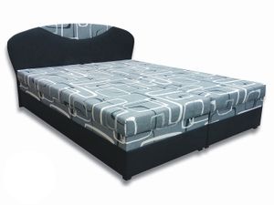 MOB, Manželská postel 180 cm - Ostrov 2 (s matracemi)