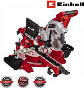 Einhell Zug-Kapp-Gehrungssäge TE-SM 216 Dual 1.800 W inkl. Hartmetall-Sägeblatt
