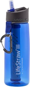 LifeStraw Go 2-Stage Trinkflasche mit Wasserfilter blue