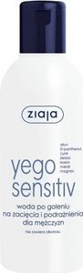 Ziaja Yego Sensitiv Woda po goleniu dla mężczyzn na zacięcia, 200 ml