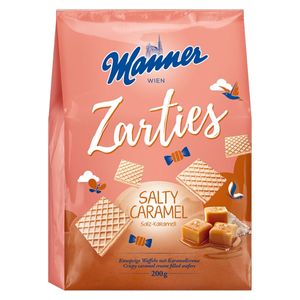 Manner Zarties Slané karamelové chrumkavé oblátky s karamelom 200g