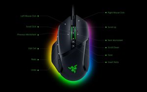 Basilisk V3 Pro schwarz Gaming-Maus