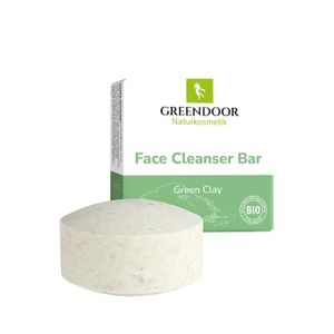 GREENDOOR Face Cleanser Bar  Green Clay