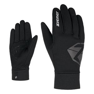Ziener Herren Fahrradhandschuhe Handschuhe Bikehandschuhe Dojan Touch Bike Glove, Farbe:Schwarz, Größe:10.5, Artikel:-12 black