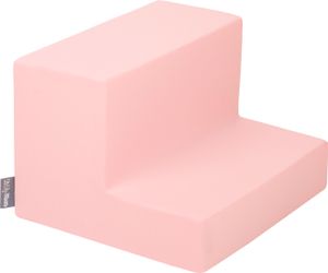 KiddyMoon Mäkké penové ihrisko pre deti s mäkkými prekážkami,  vyrobené v EÚ, Element Stupne, Ružová