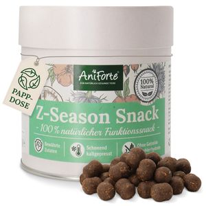 AniForte Z-Season Snack für Hunde 350g - Funktionssnack für die gesamte Saison - 100% natürlich mit Schwarzkümmel, Kokosöl, Zistrosenkraut