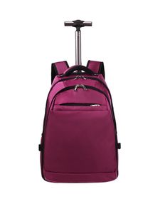 Damen Großkapazität Daypack Über Nacht Reißverschluss Koffer Mit Mehreren Taschen Reisen Reisetasche