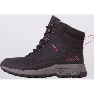 Kappa Damen Stiefelette Winterschuh Boots 243232 schwarz/pink, Schuhgröße:39 EU