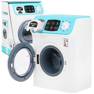 Interaktive Waschmaschine für Kinder ab 3 Jahren, Touchpanel + Lichtgeräusche + zu öffnende Elemente