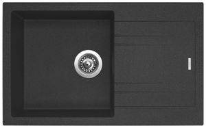 Granitový drez Sinks Linea 780N Granblack