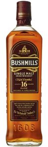 Bushmills 16 Jahre Single Malt Irish Whiskey 0,7l, alc. 40 Vol.-%