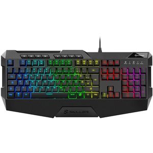 Sharkoon SKILLER SGK4, Kabelgebunden, USB, Membran Key Switch, QWERTZ, RGB-LED, Schwarz