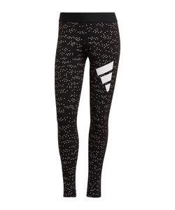 Adidas Sportswear Allover Print Tight Damen schwarz weiß : XS Größe: XS