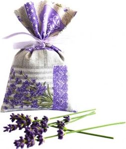Lavendelsäckchen grau - handgenäht - Lavendel Säckchen - 1 Stück