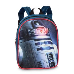Disney Star Wars Kinder Rucksack Tasche Blau Rot R2-D2 Kindergartentasche