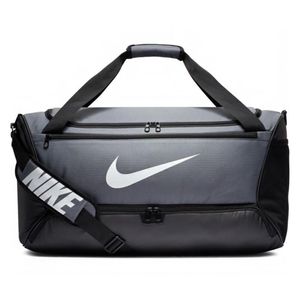 Nike Nk Brsla M Cestovní tašky Duff - 9.0 Flint Grey/Black/White -