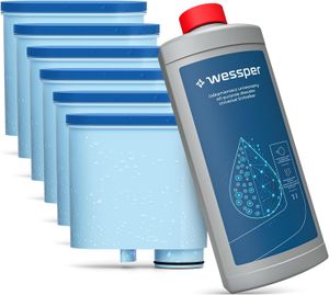 6x vodní filtr pro Saeco, Philips jako AquaClean CA6903 + odvápňovač 1L