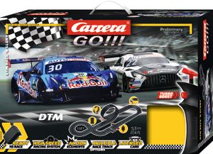 CARRERA GO!!! - DTM Race 'n Glory Autorennbahn mit Ferrari 488 GT3 Red Bull und AlphaTauri
